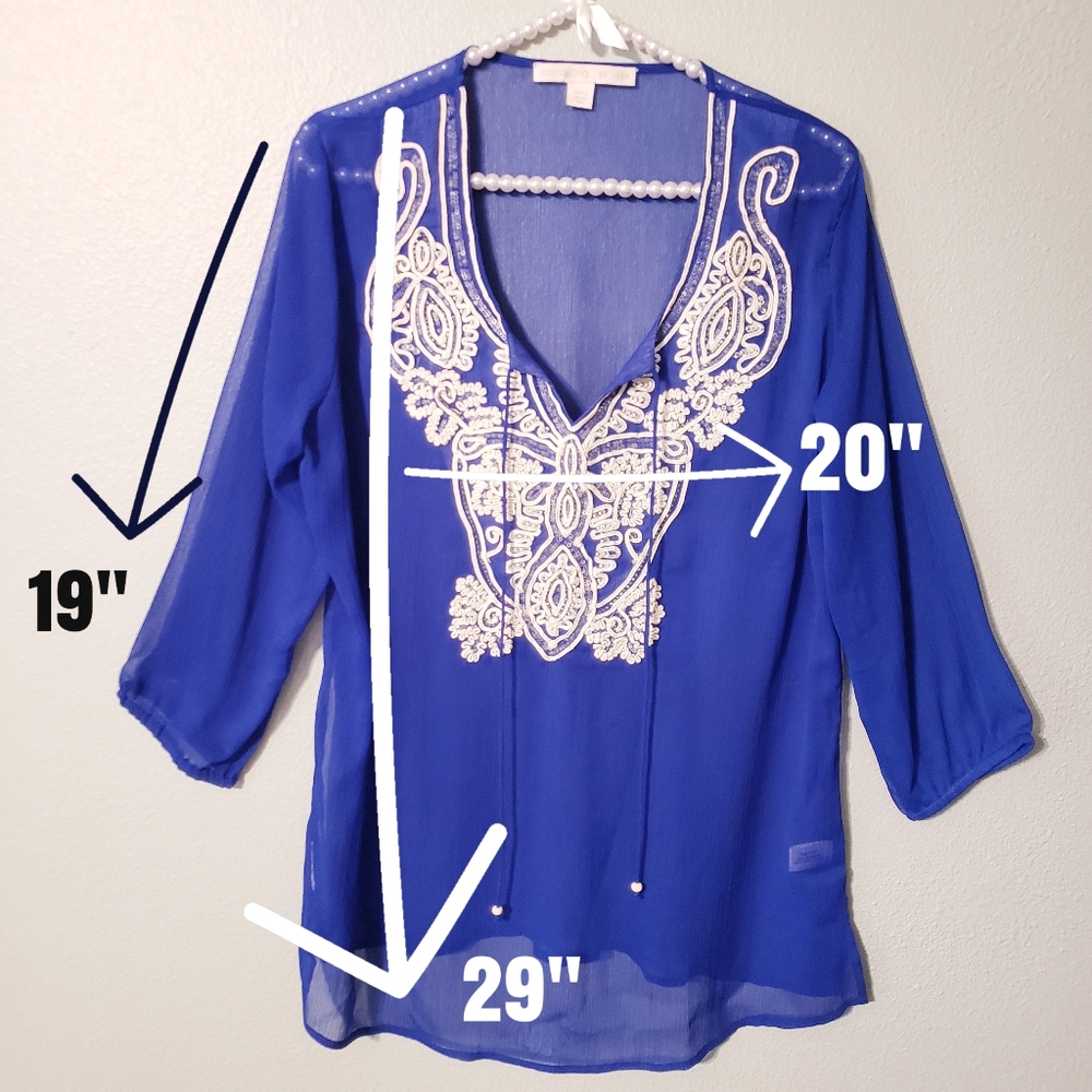 Boston Proper Tunic | Size Small - Picture 4 of 7